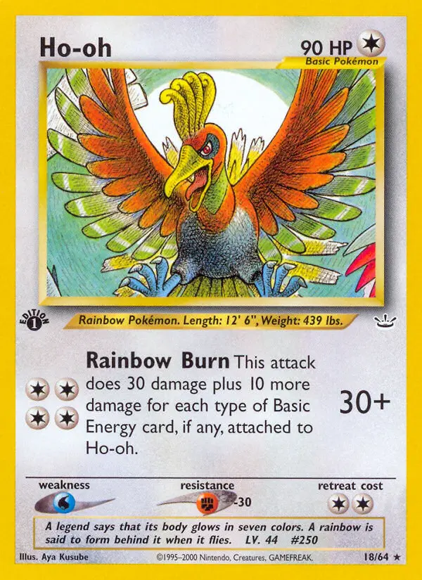 Ho-oh, Neo Revelation 18