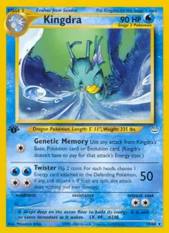 Kingdra, Neo Revelation 19