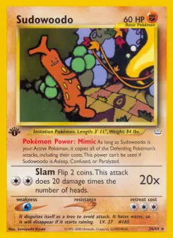 Sudowoodo, Neo Revelation 26