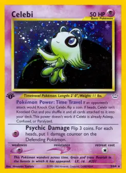 Celebi, Neo Revelation 3