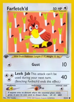 Farfetch'd, Neo Revelation 43