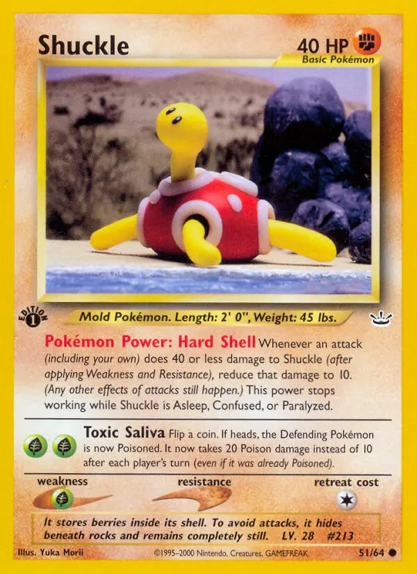 Shuckle, Neo Revelation 51