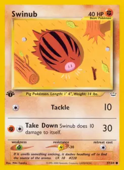 Swinub, Neo Revelation 57