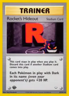 Rocket's Hideout, Neo Revelation 63