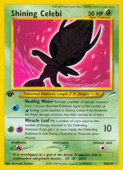 Shining Celebi, Neo Destiny 106