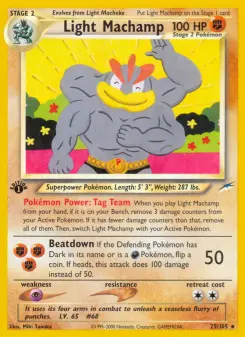 Light Machamp, Neo Destiny 25