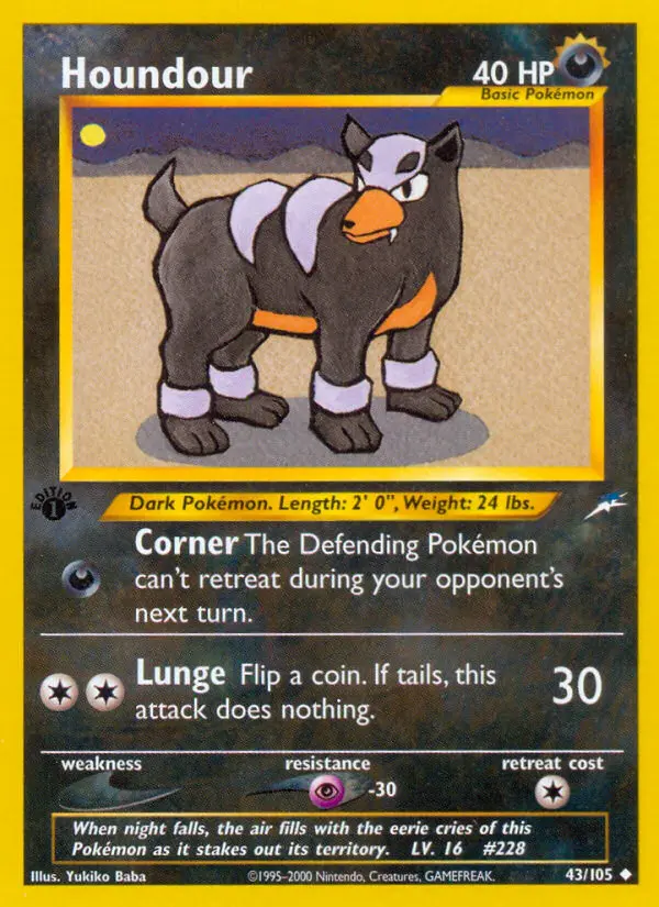 Houndour, Neo Destiny 43