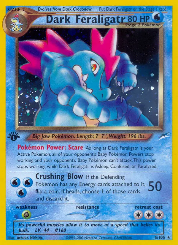 Dark Feraligatr, Neo Destiny 5