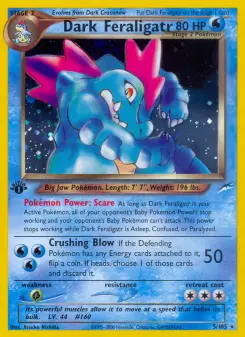 Dark Feraligatr, Neo Destiny 5