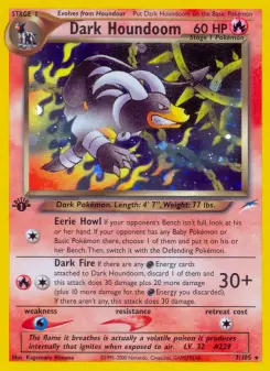 Dark Houndoom, Neo Destiny 7