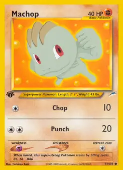 Machop, Neo Destiny 73