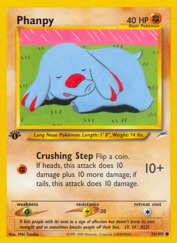 Phanpy, Neo Destiny 76