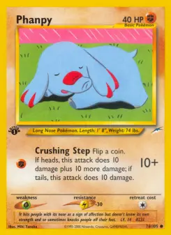 Phanpy, Neo Destiny 76