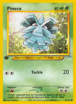 Pineco, Neo Destiny 77