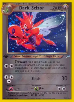 Dark Scizor, Neo Destiny 9