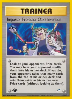 Impostor Professor Oak's Invention, Neo Destiny 94