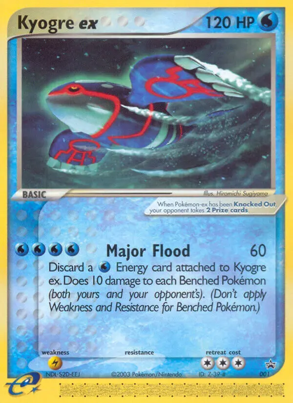 Kyogre ex, Nintendo Black Star Promos 1