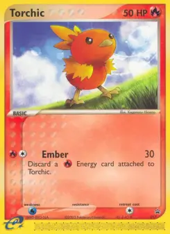 Torchic, Nintendo Black Star Promos 17