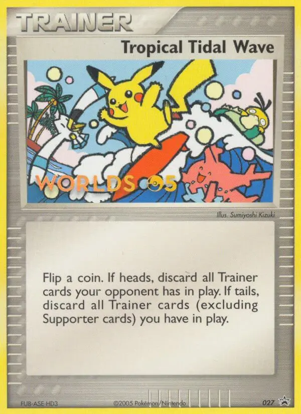 Tropical Tidal Wave, Nintendo Black Star Promos 27