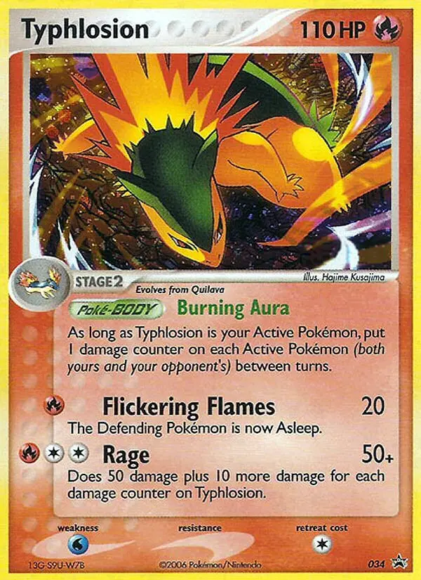 Typhlosion, Nintendo Black Star Promos 34