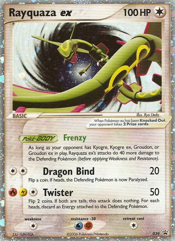 Rayquaza ex, Nintendo Black Star Promos 39