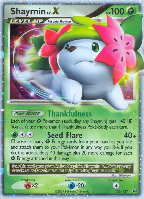 Shaymin, Platinum 126