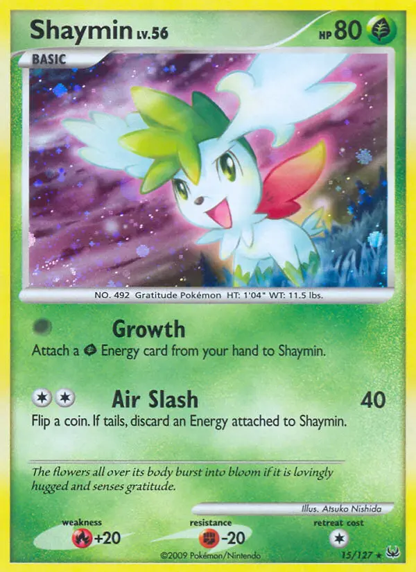 Shaymin, Platinum 15
