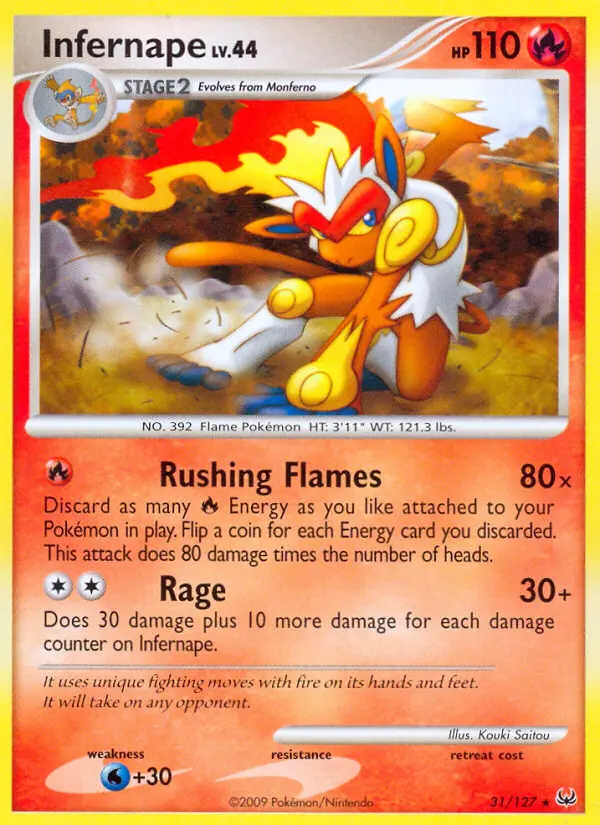 Infernape, Platinum 31