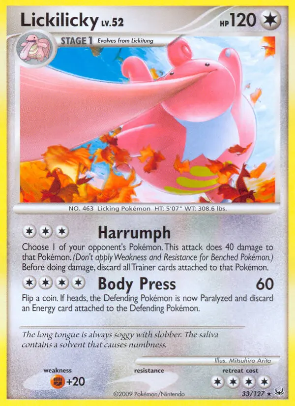Lickilicky, Platinum 33