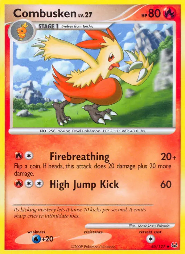 Combusken, Platinum 45