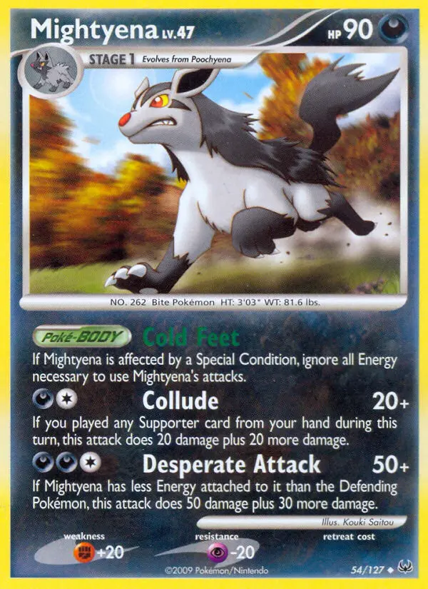 Mightyena, Platinum 54