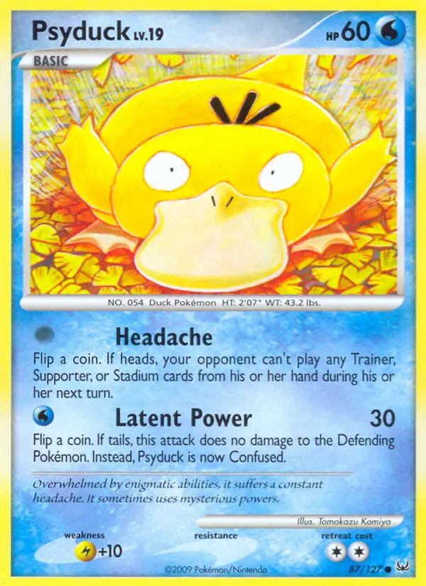 Psyduck, Platinum 87
