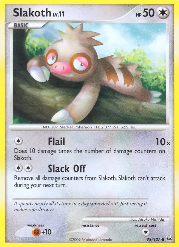 Slakoth, Platinum 95