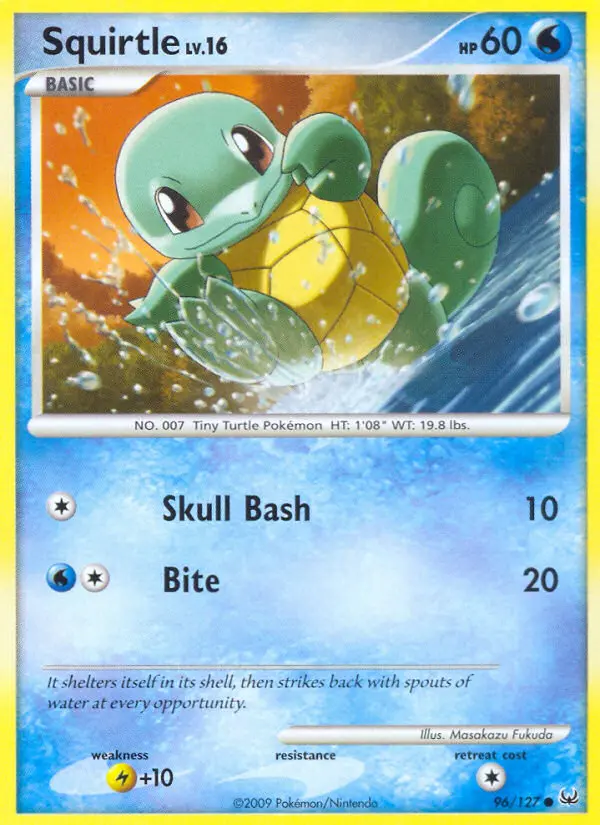 Squirtle, Platinum 96