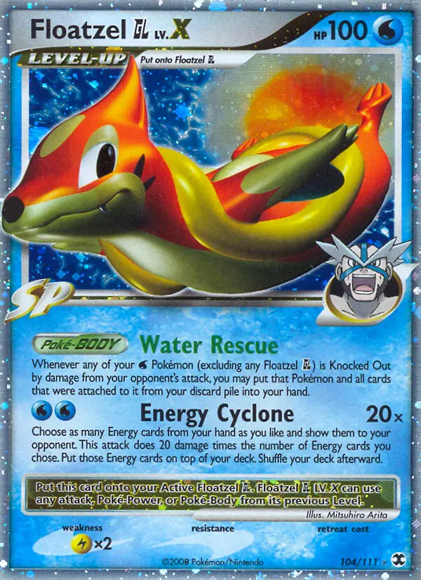 Floatzel GL, Rising Rivals 104