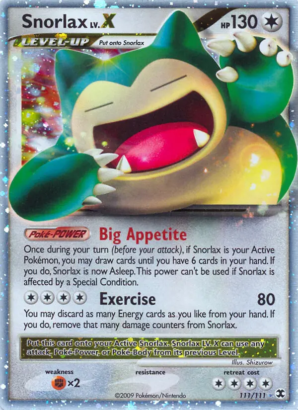 Snorlax, Rising Rivals 111