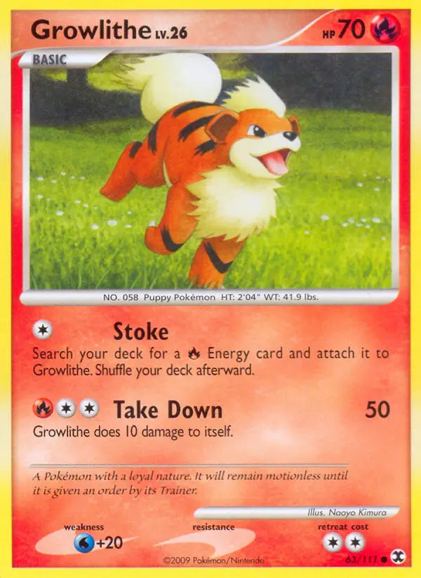 Growlithe, Rising Rivals 63