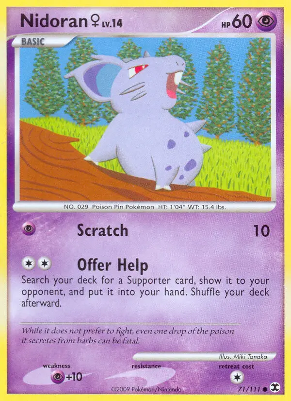 Nidoran♀, Rising Rivals 71