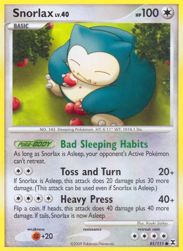 Snorlax, Rising Rivals 81