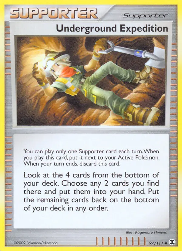 Underground Expedition, Rising Rivals 97
