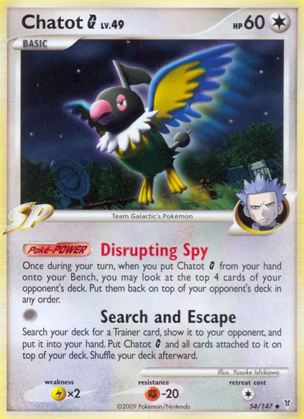 Chatot G, Supreme Victors 54