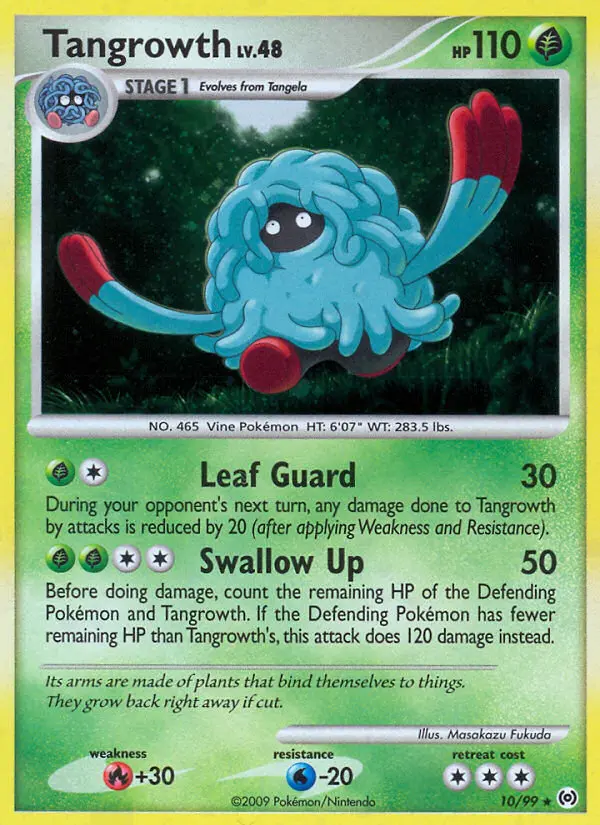 Tangrowth, Arceus 10