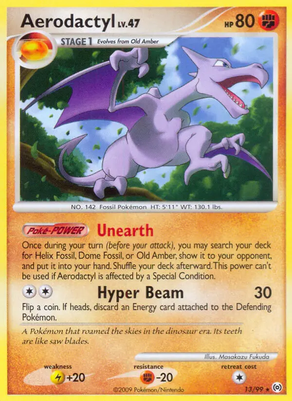 Aerodactyl, Arceus 13