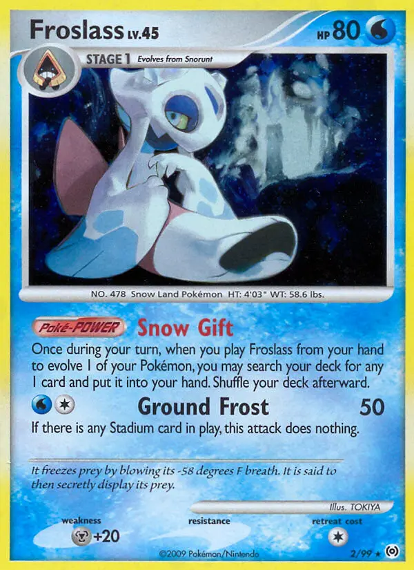 Froslass, Arceus 2