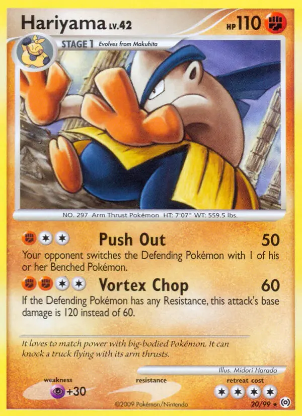 Hariyama, Arceus 20