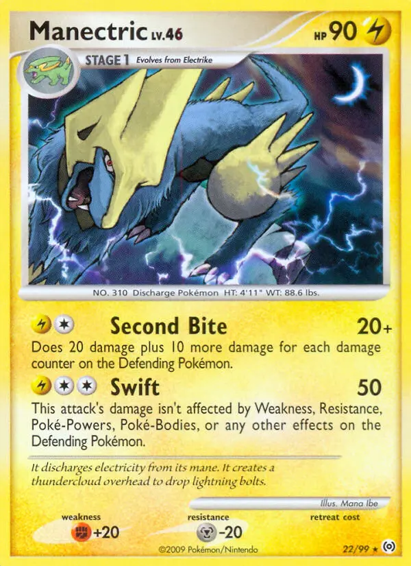 Manectric, Arceus 22