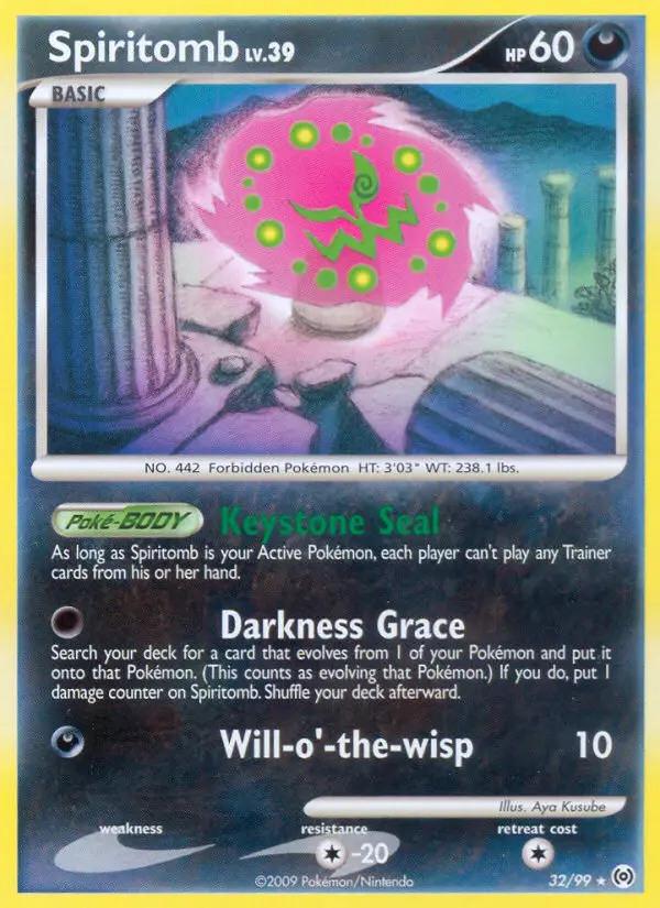 Spiritomb, Arceus 32