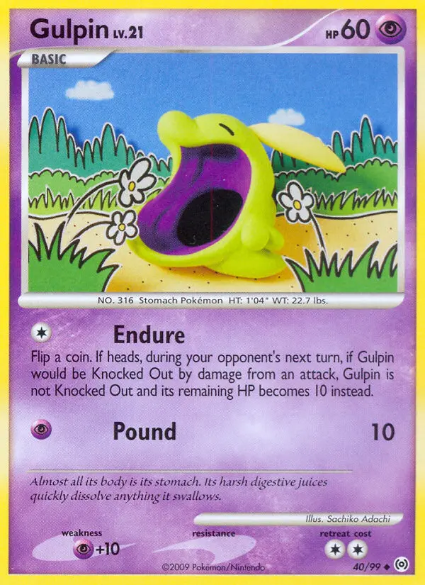 Gulpin, Arceus 40