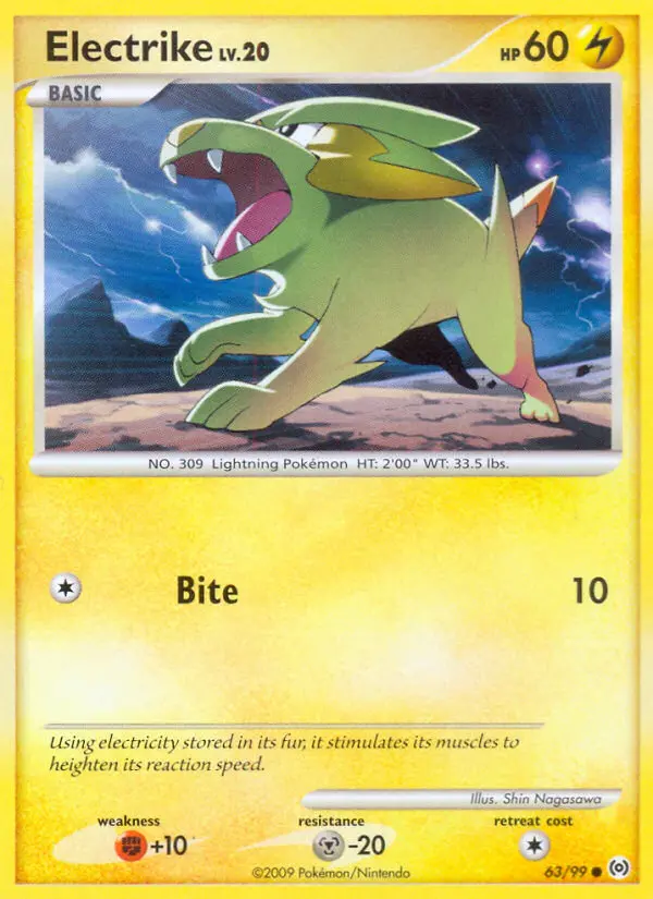 Electrike, Arceus 63