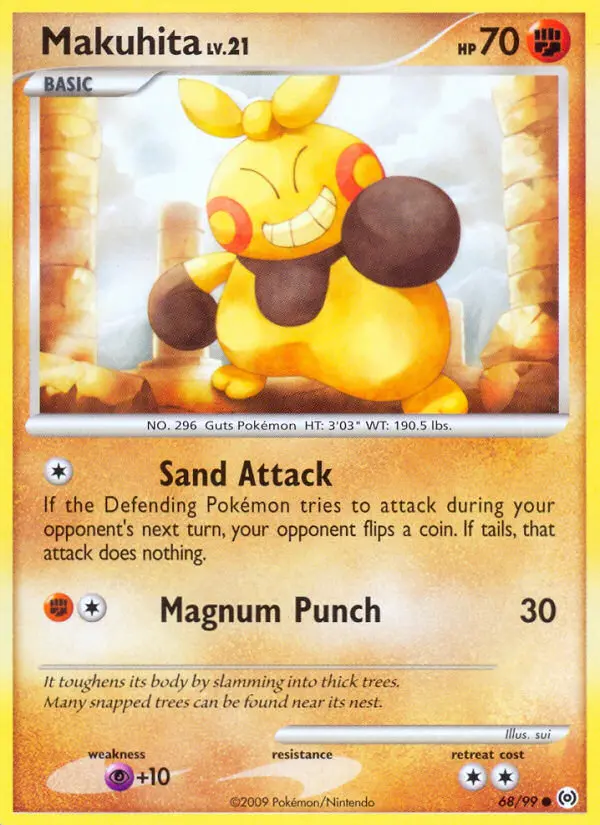 Makuhita, Arceus 68